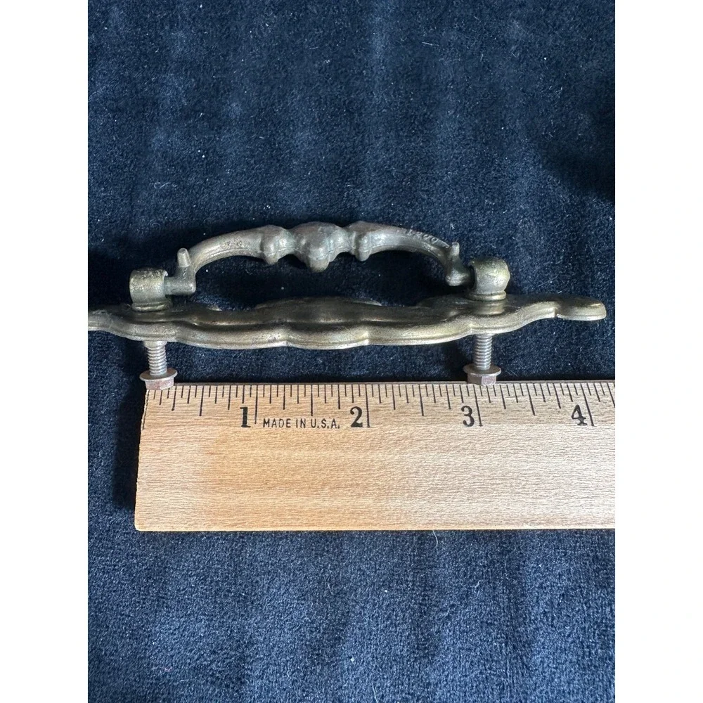 Vintage Chippendale Bail Pull Handles Vintage Hardware Drawer Pulls Set of 2